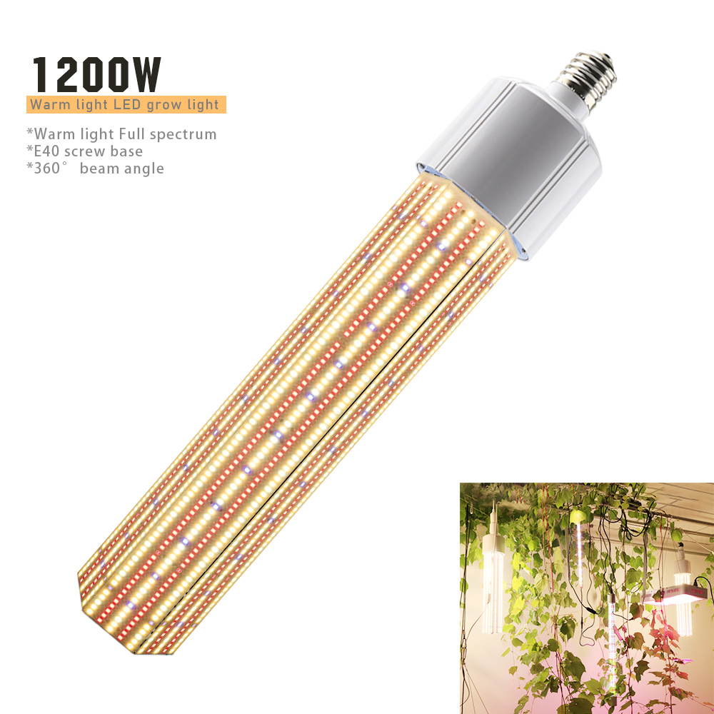 1200W 360 degree E40 led grow light