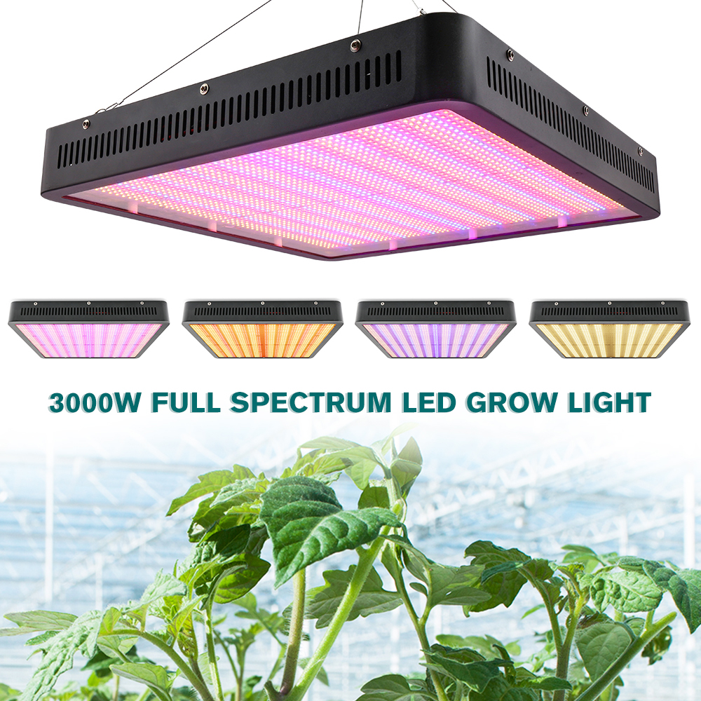 3000W led grow panel full spectrum 660nm four display modes ZW0325