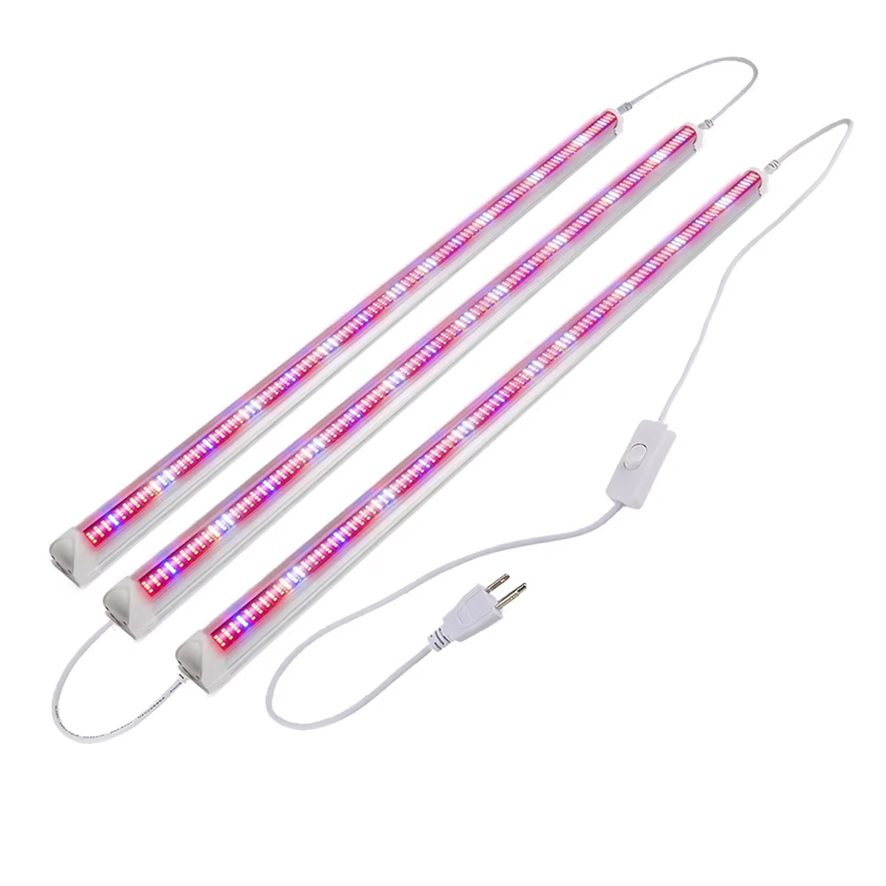 60W 120cm T8 integrated full spectrum LED grow light tube for hydroponics-ZW0207